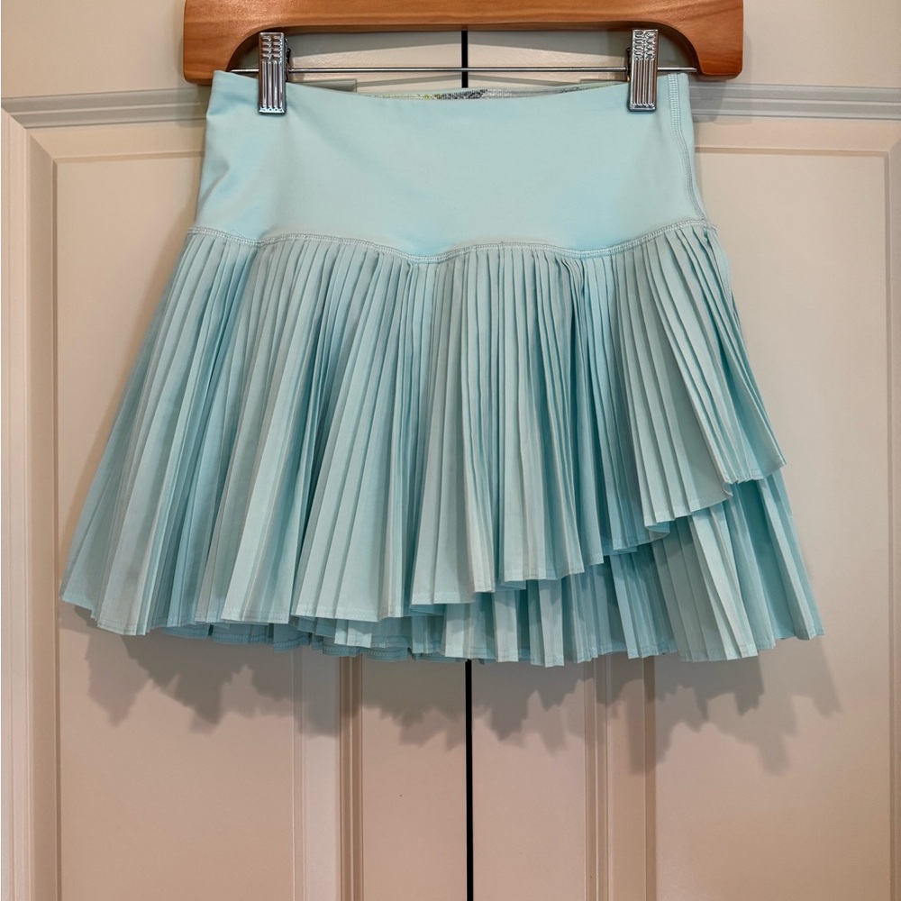 Ivivva Green and Blue Tennis Skort